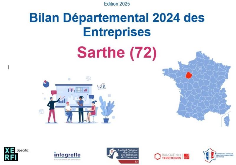 Bilans départementaux des entreprises 2024  