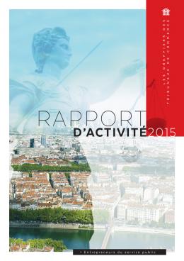 Publication par le Conseil national des greffiers des tribunaux de commerce du rapport d'activité 2015